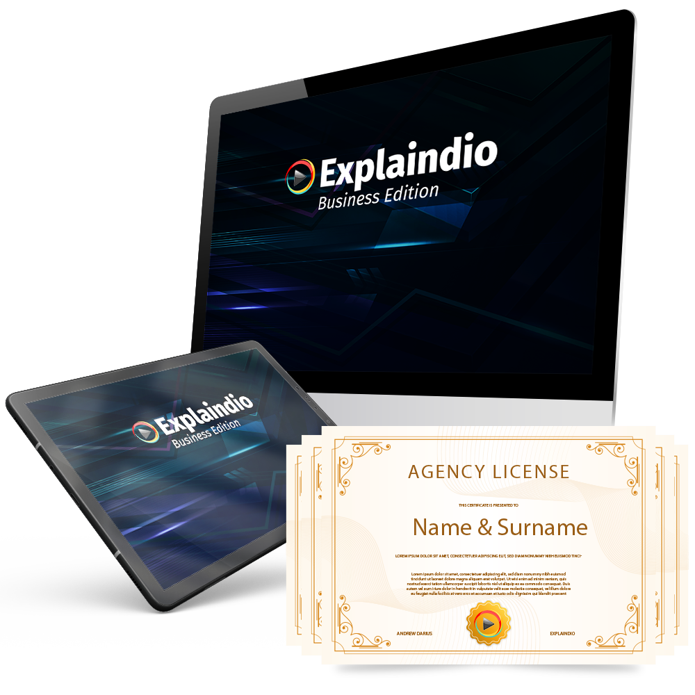 Explaindio AGENCY OTO – Review, 66% discount coupon code and all OTO + Bundle links