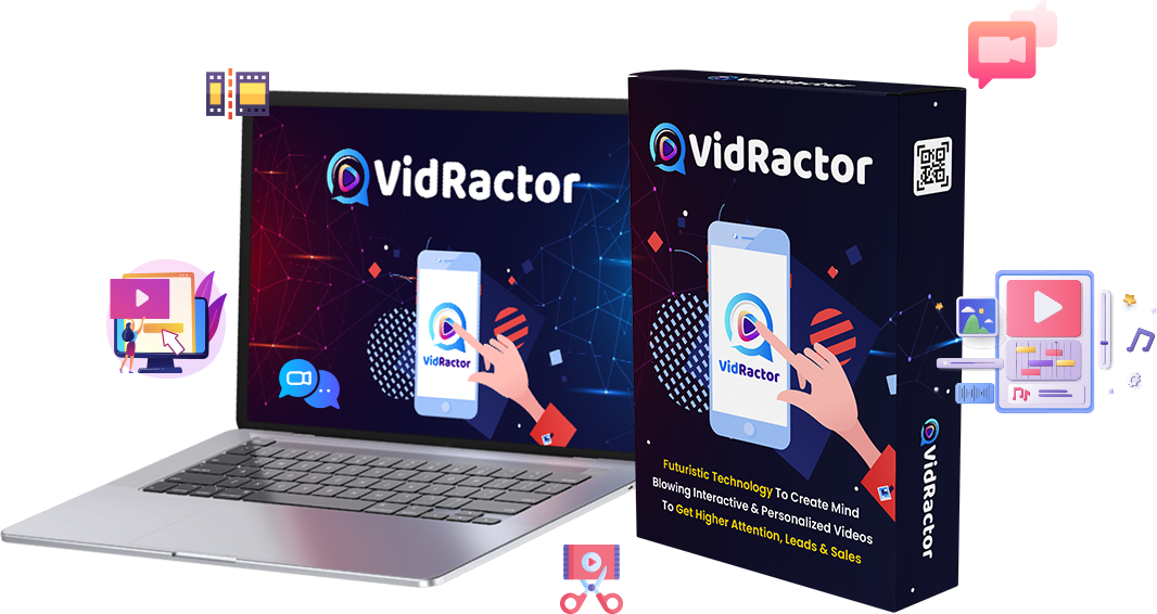 VidRactor OTO links + 65 exclusive bonuses and discount