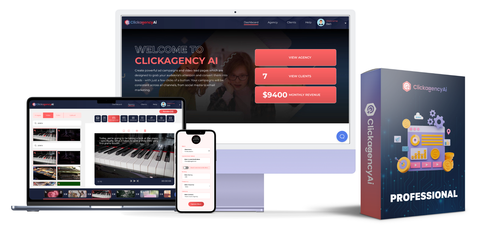 ClickagencyAI OTO – All 7 OTO links + Bundle + Bonus + Discount